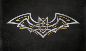 A Batman/Celtic Knot mashup